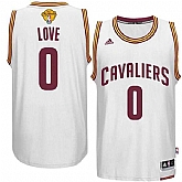 Cleveland Cavaliers #0 Kevin Love White 2017 NBA Finals Swingman Jersey,baseball caps,new era cap wholesale,wholesale hats